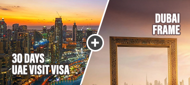 DUBAI 30 DAYS VISA  + Dubai Frame